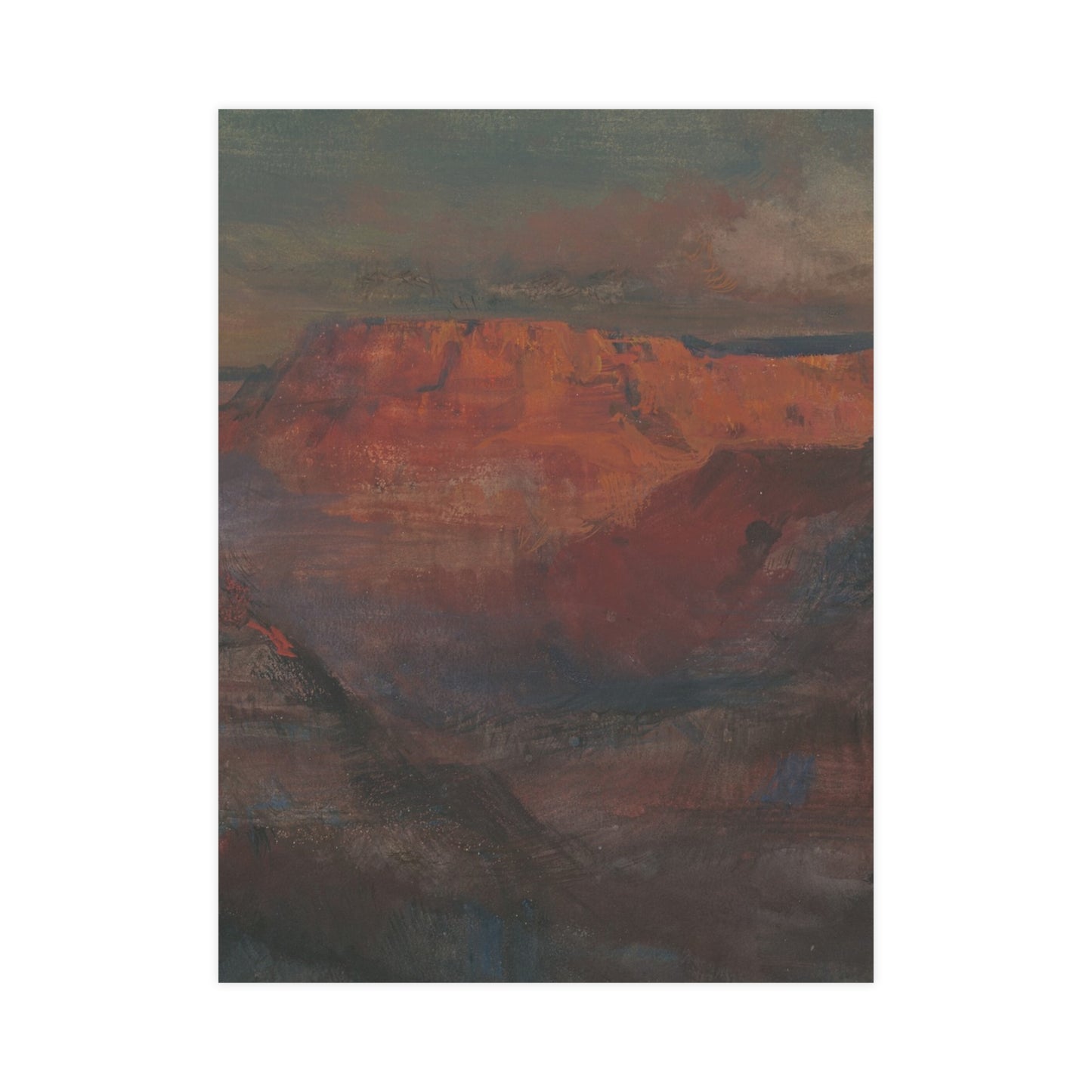 Grand Canyon Afterglow - American West Fine Art Poster