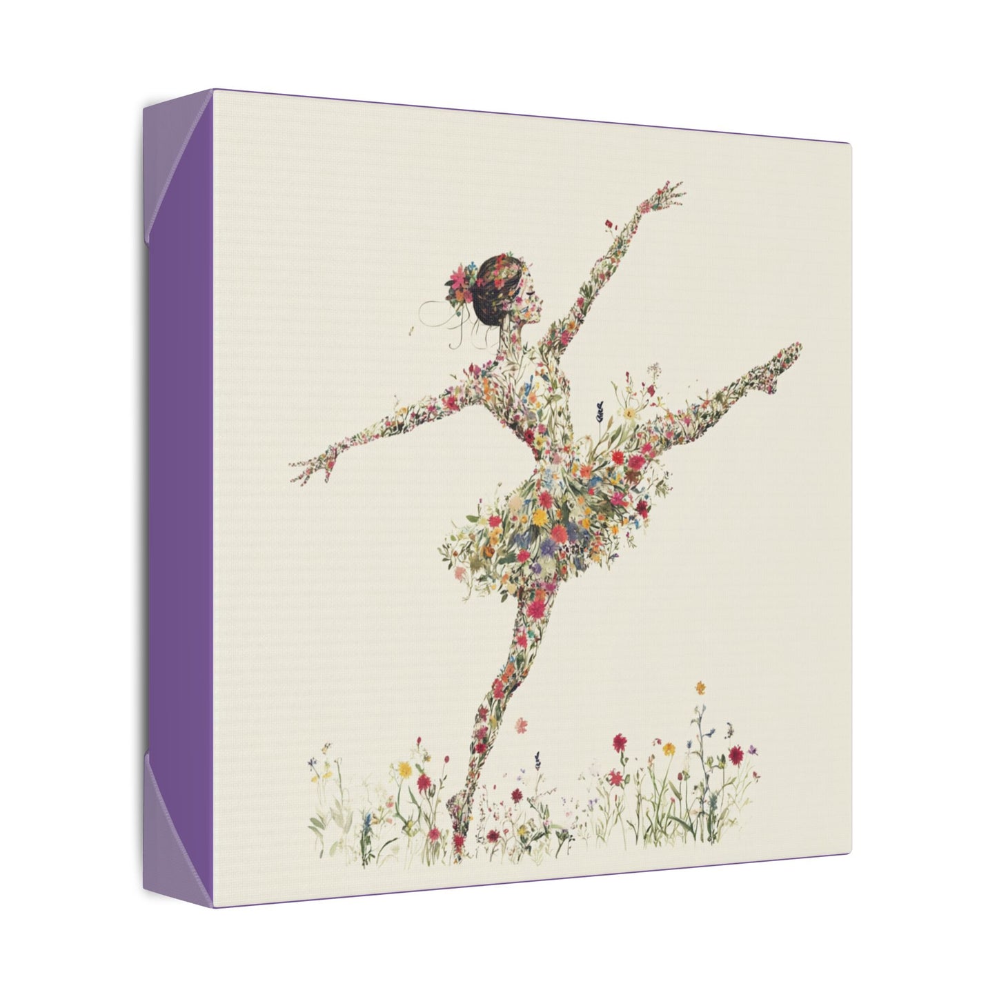 You Belong Among the Wild Flowers - Frolic - on Canvas