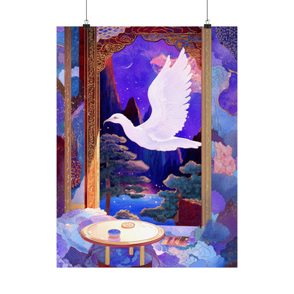 Into the Mystic Dove Messenger Fine Art Print