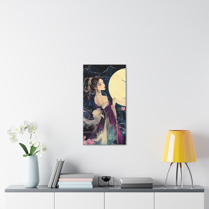 Thinking of You in the Moonlight - Fine Art Print - Wall Art on Canvas