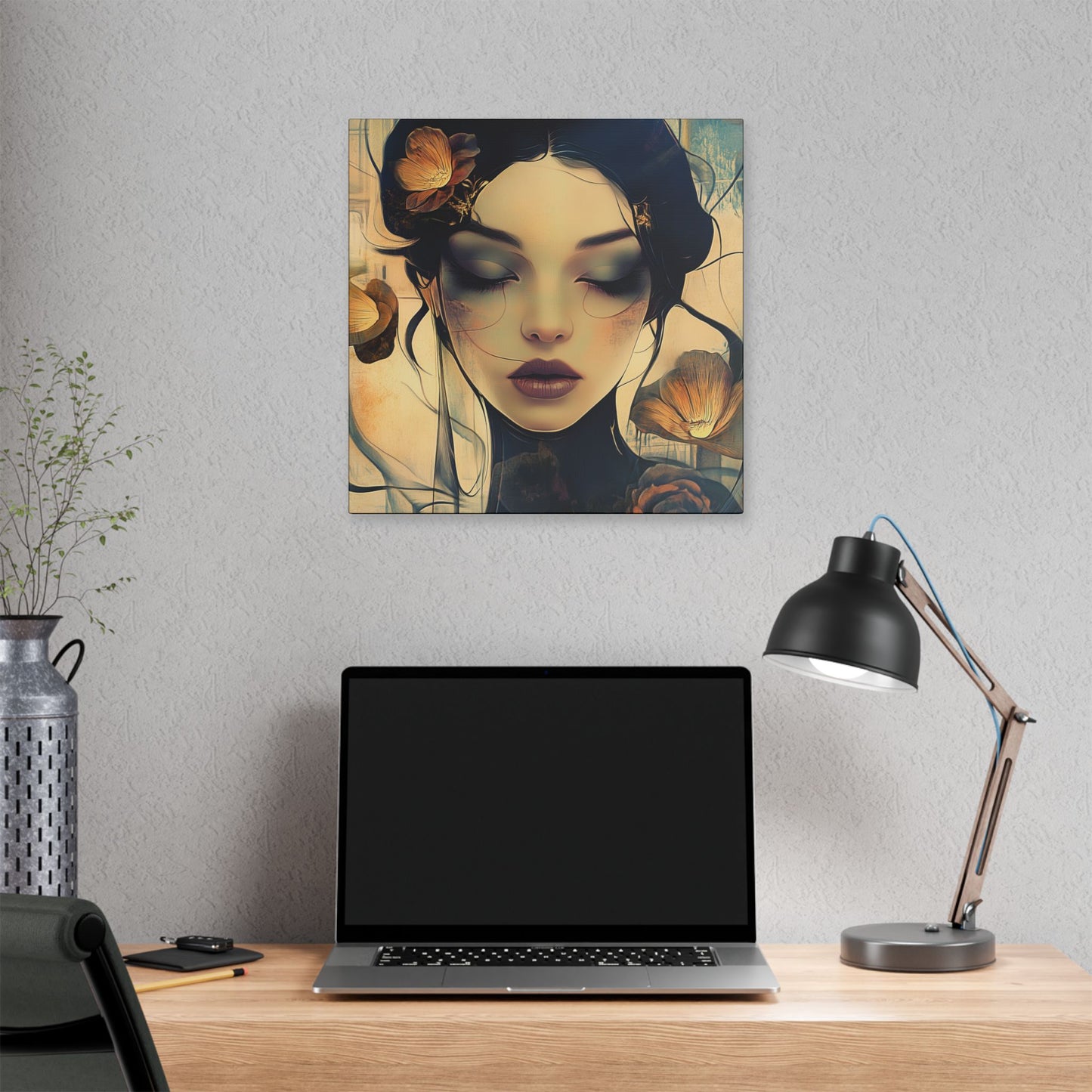 Up in Smoke - Secret Garden Series - Fine Art Print on Canvas