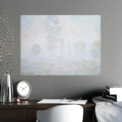 Morning Haze - Monet - Masterworks - Atmospheric Landscape Fine Art Poster