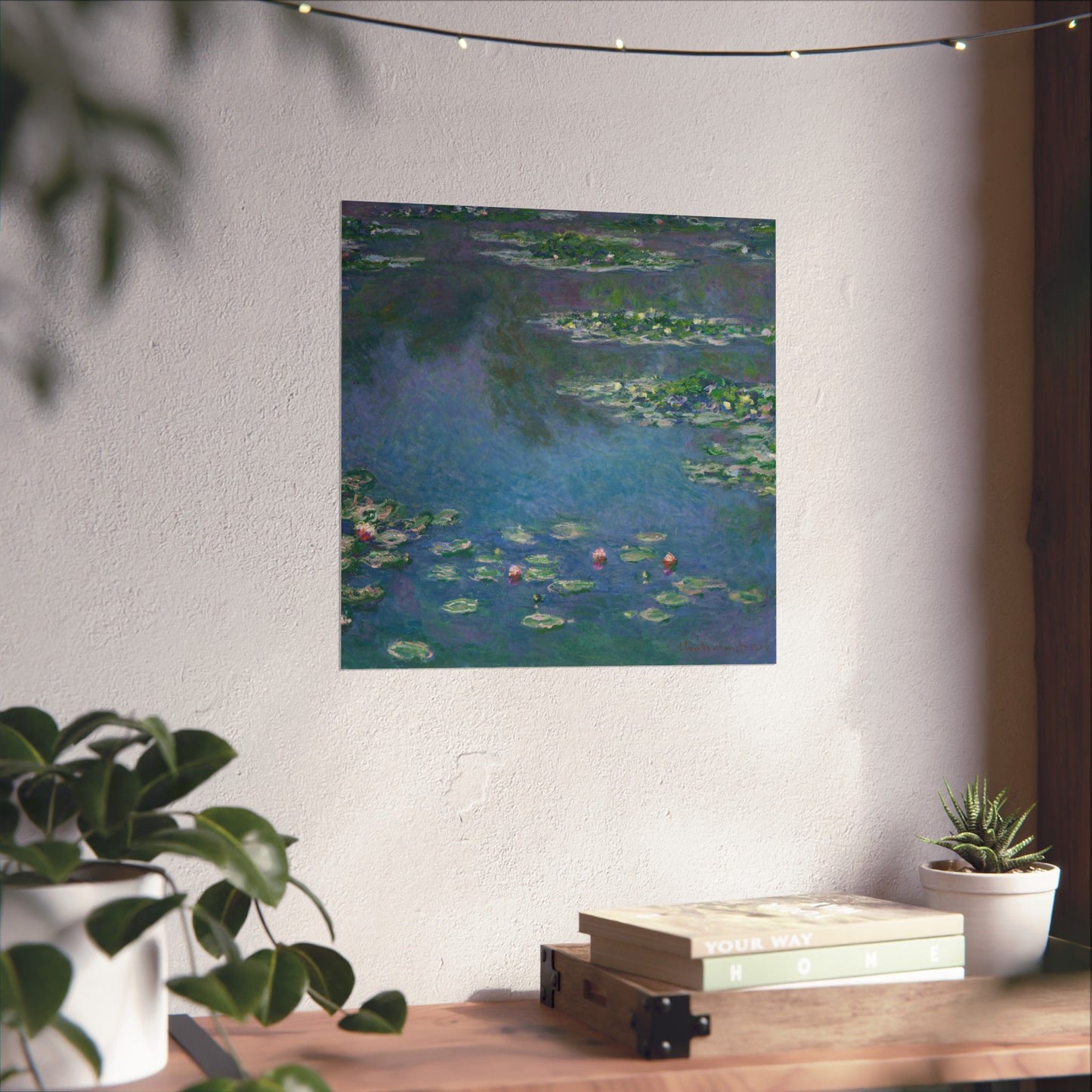 Claude Monet - Water Lilies Fine Art Print