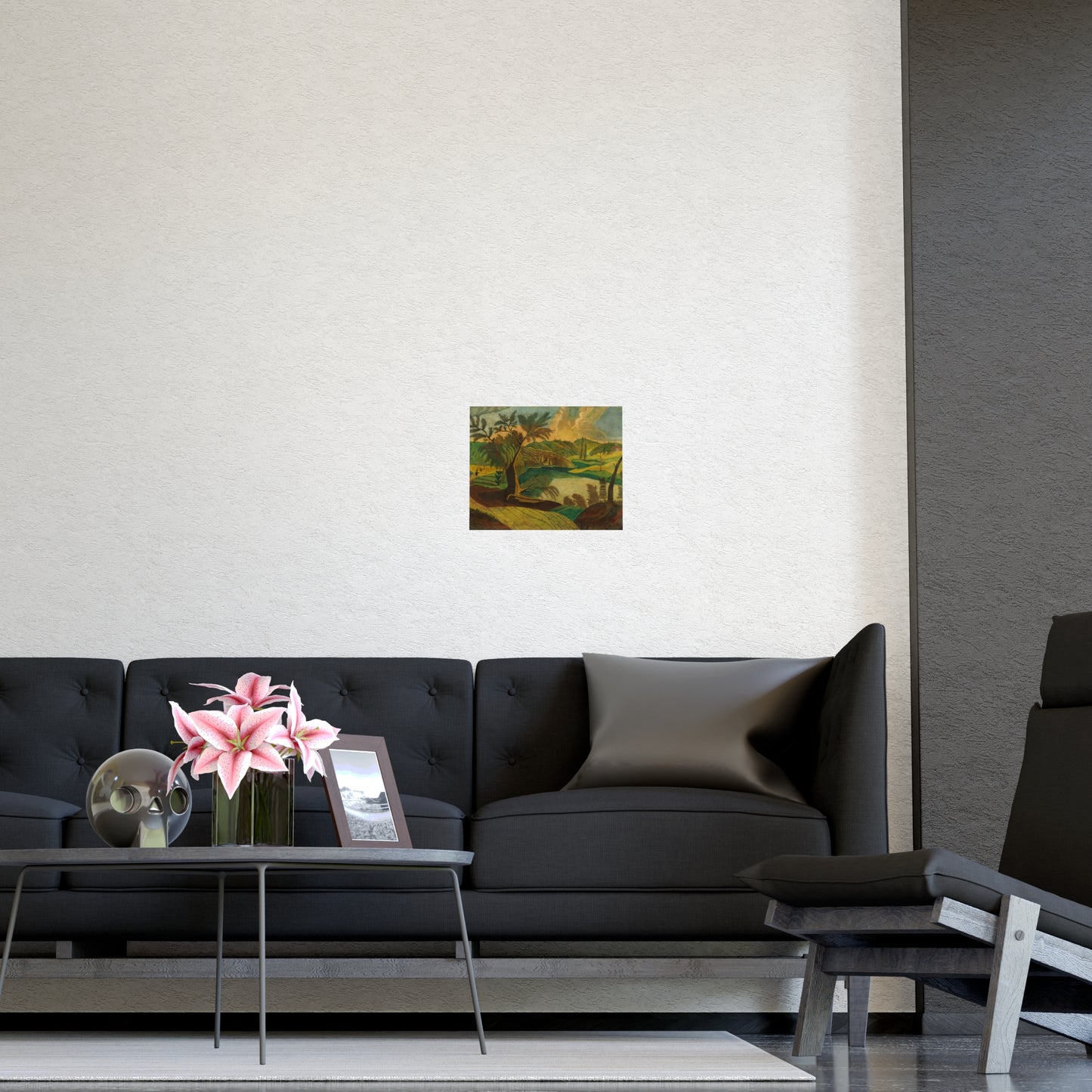 Stylized Landscape - Modern Abstract Fine Art Poster