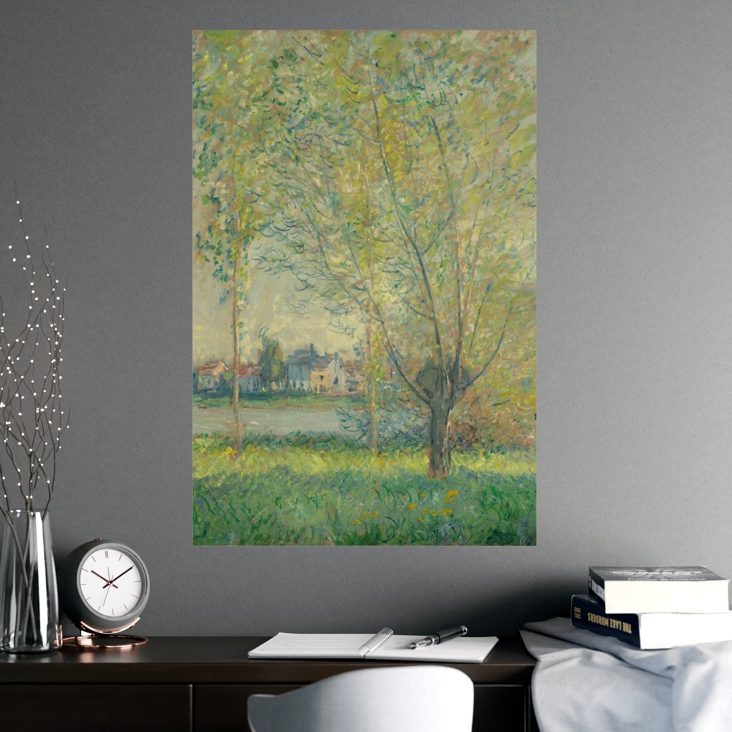 The Willows - Peaceful Landscape Fine Art Poster
