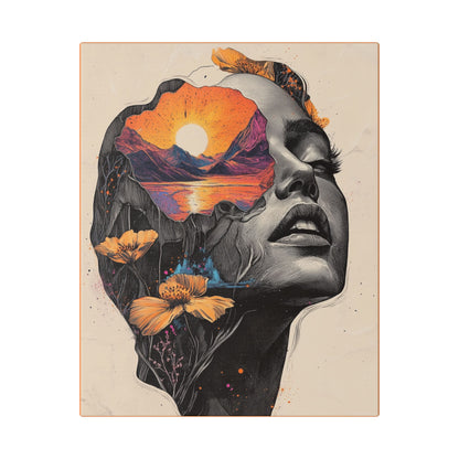 Beauty is in the Eye of the Beholder  - Fine Art Print on Canvas