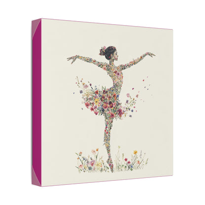 You Belong Among the Wild Flowers - On Point - Painting on Canvas