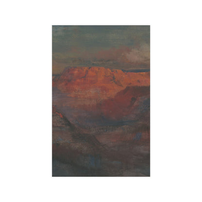 Grand Canyon Afterglow - American West Fine Art Poster