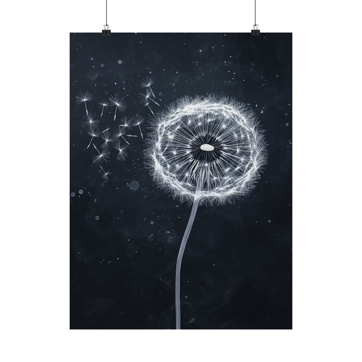 Just Dandy Dandelion Inspirational Fine Art Print