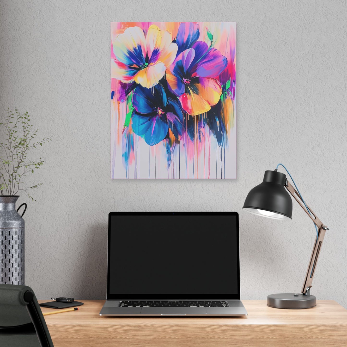 Color Blooms - Delight in Nature Series - Fine Art Print on Canvas