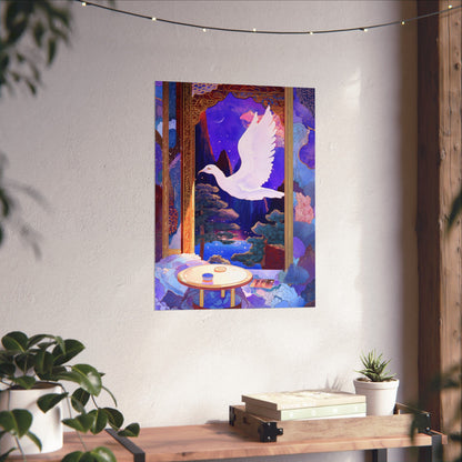 Into the Mystic Dove Messenger Fine Art Print
