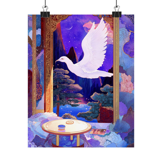 Into the Mystic Dove Messenger Fine Art Print