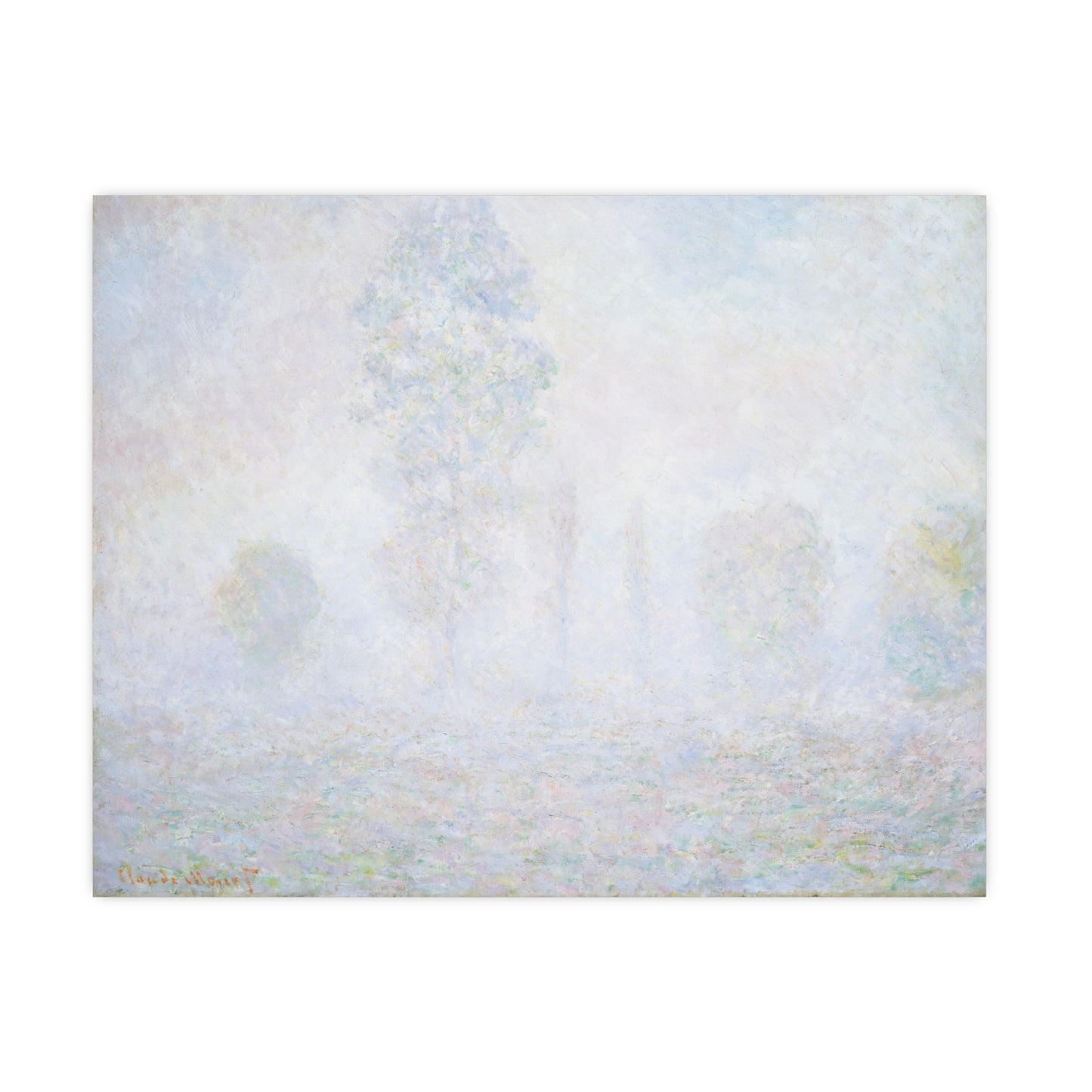 Morning Haze - Monet - Masterworks - Atmospheric Landscape Fine Art Poster