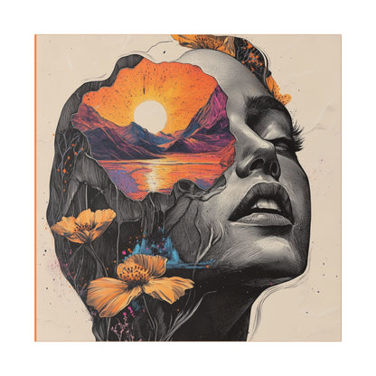 Beauty is in the Eye of the Beholder  - Fine Art Print on Canvas