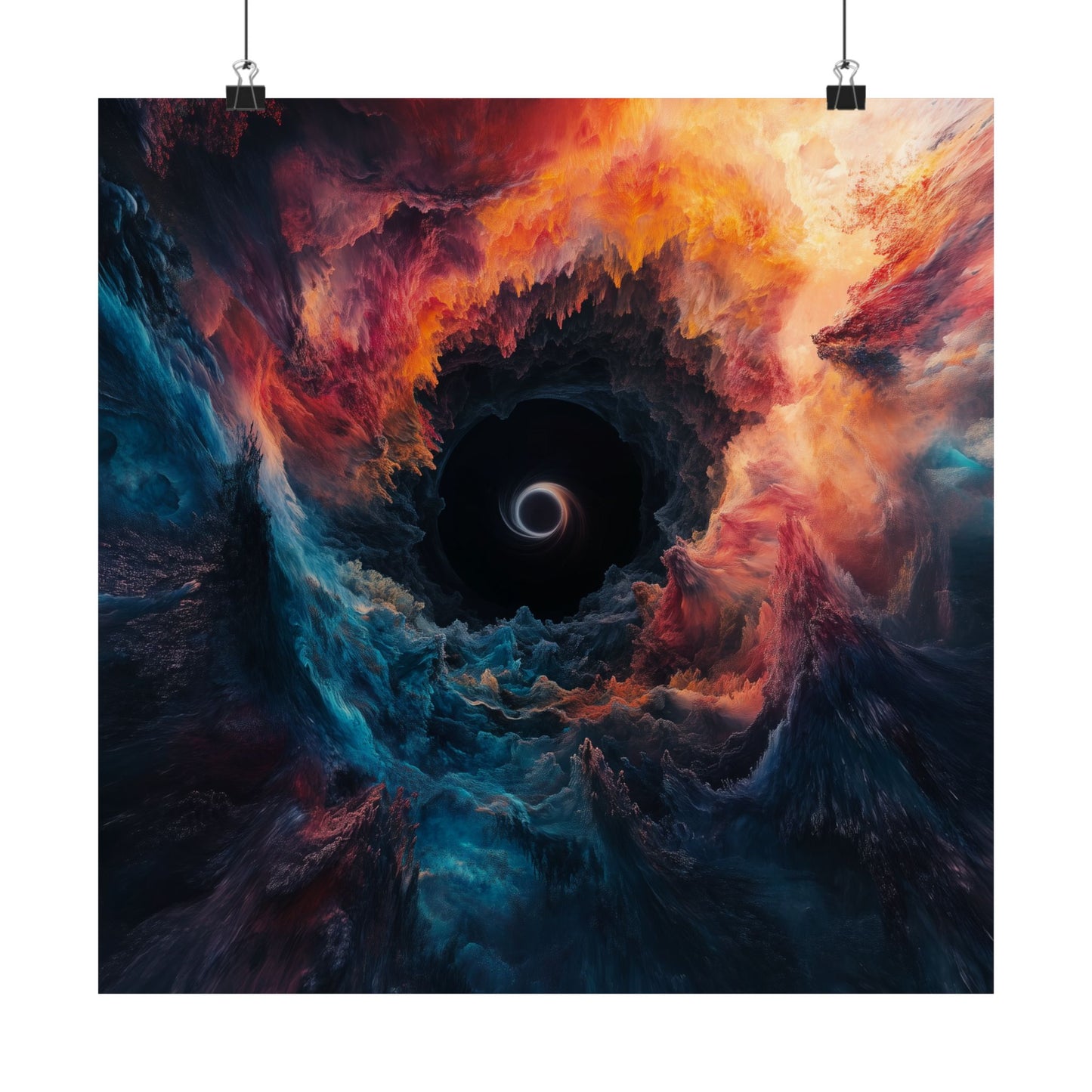 Cosmic Dance - Event Horizon - Fine Art Print - Eye-Catching Wall Art for Space Lovers - Space Poster