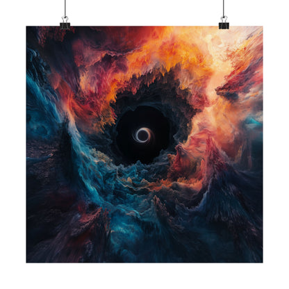 Cosmic Dance - Event Horizon - Fine Art Print - Eye-Catching Wall Art for Space Lovers - Space Poster
