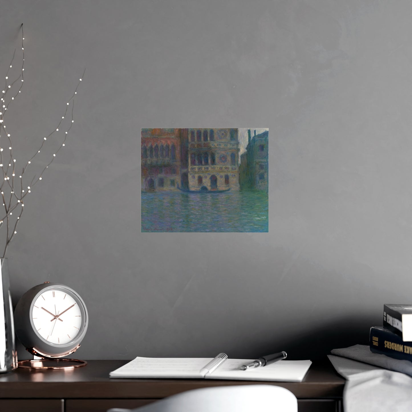 Venice Palazzo Dario - Monet Fine Art Poster