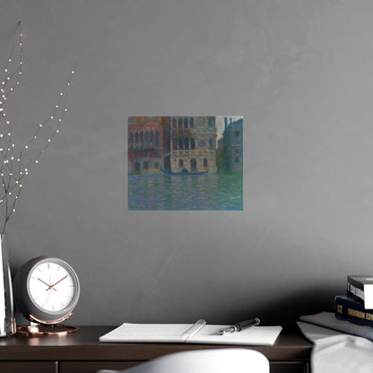 Venice Palazzo Dario - Monet Fine Art Poster