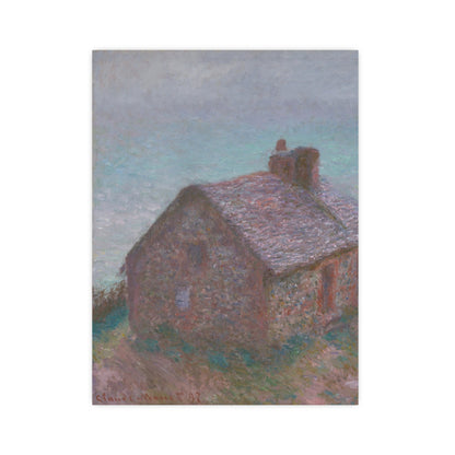 The Customs House at Varengeville - Monet Fine Art Poster