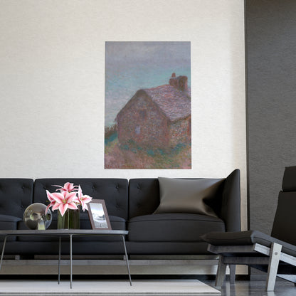 The Customs House at Varengeville - Monet Fine Art Poster