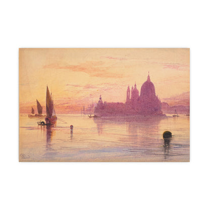 Santa Maria della Salute Venice at Sunset - Fine Art Poster