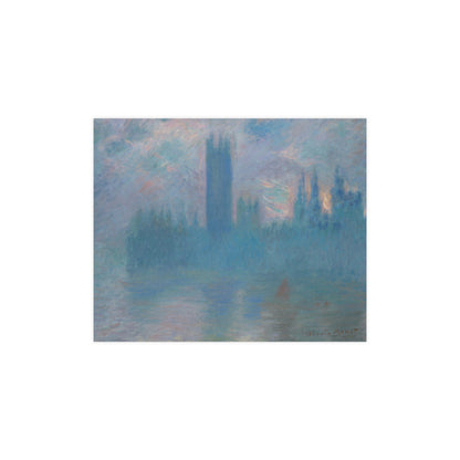 Houses of Parliament London - Monet Fine Art Poster