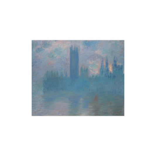 Houses of Parliament London - Monet Fine Art Poster