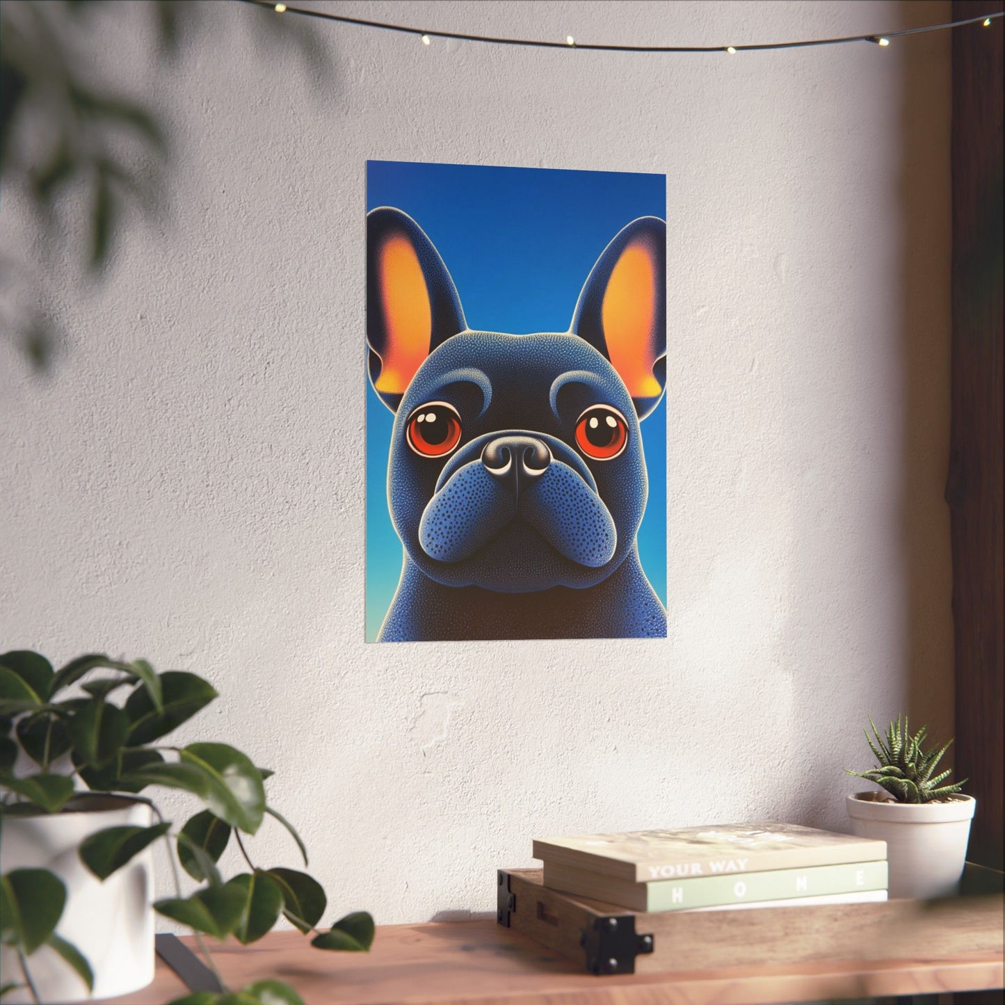 French Bulldog Whimsical Fine Art Print