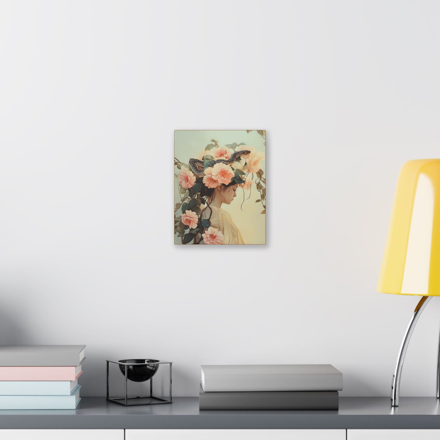 Snake Charmer - Secret Garden Series - Fine Art Print on Canvas