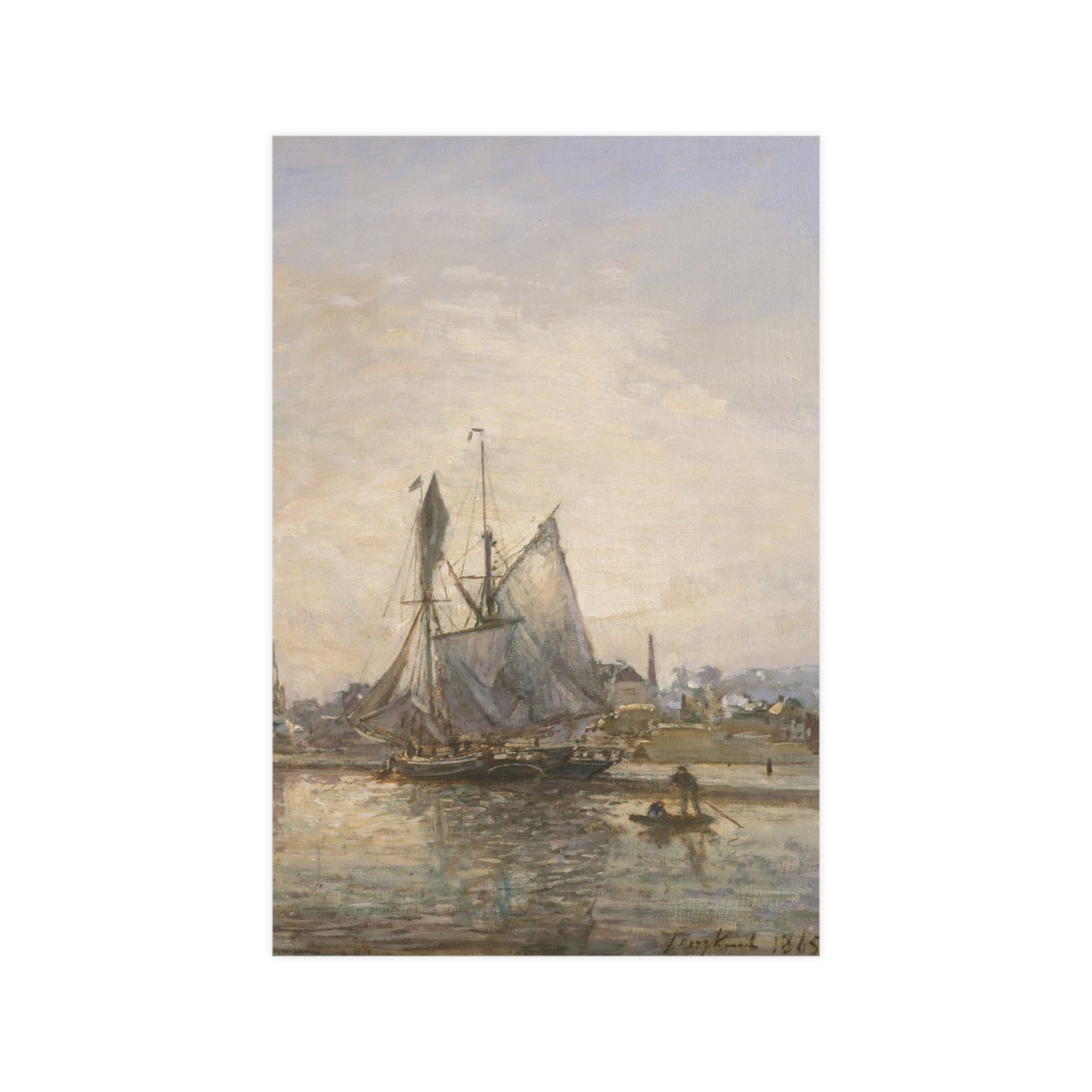 Honfleur Art Print - Museum Collection - Fine Art Poster