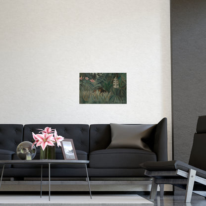 The Equatorial Jungle - Rousseau Tropical Fine Art Poster