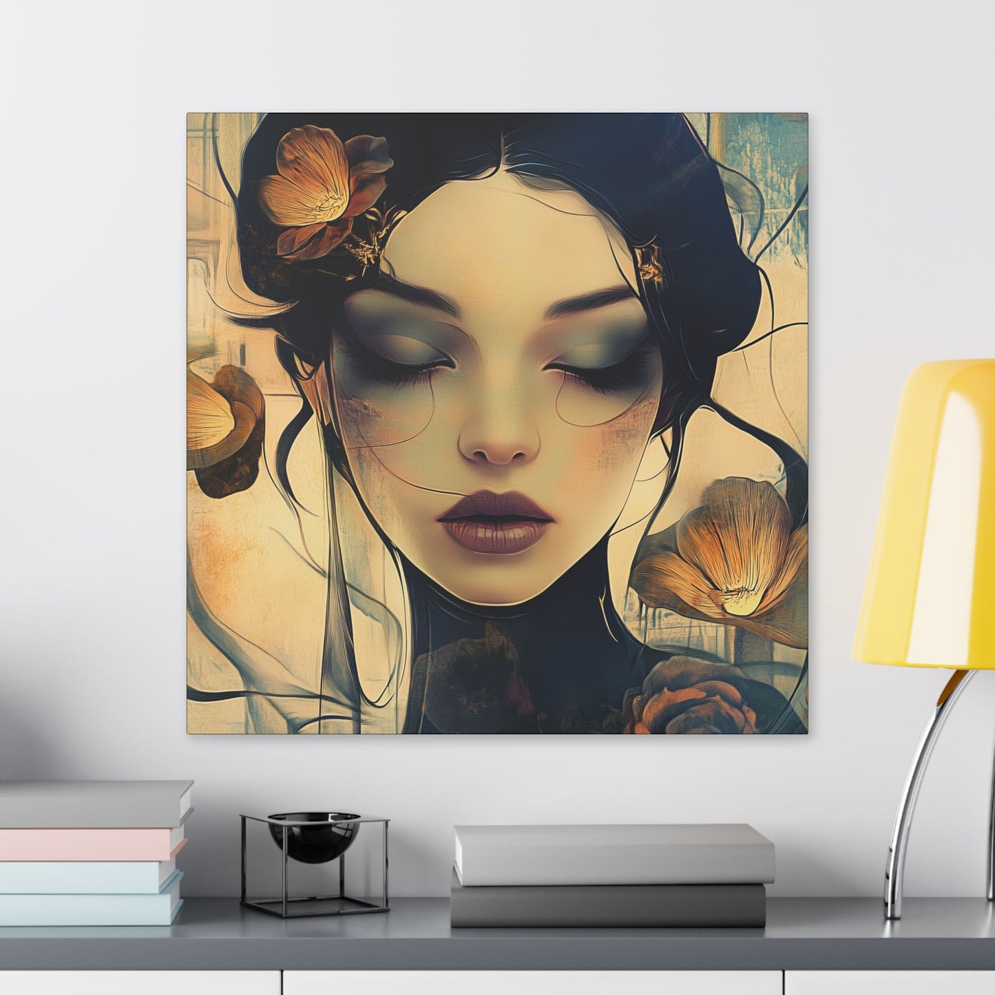 Up in Smoke - Secret Garden Series - Fine Art Print on Canvas