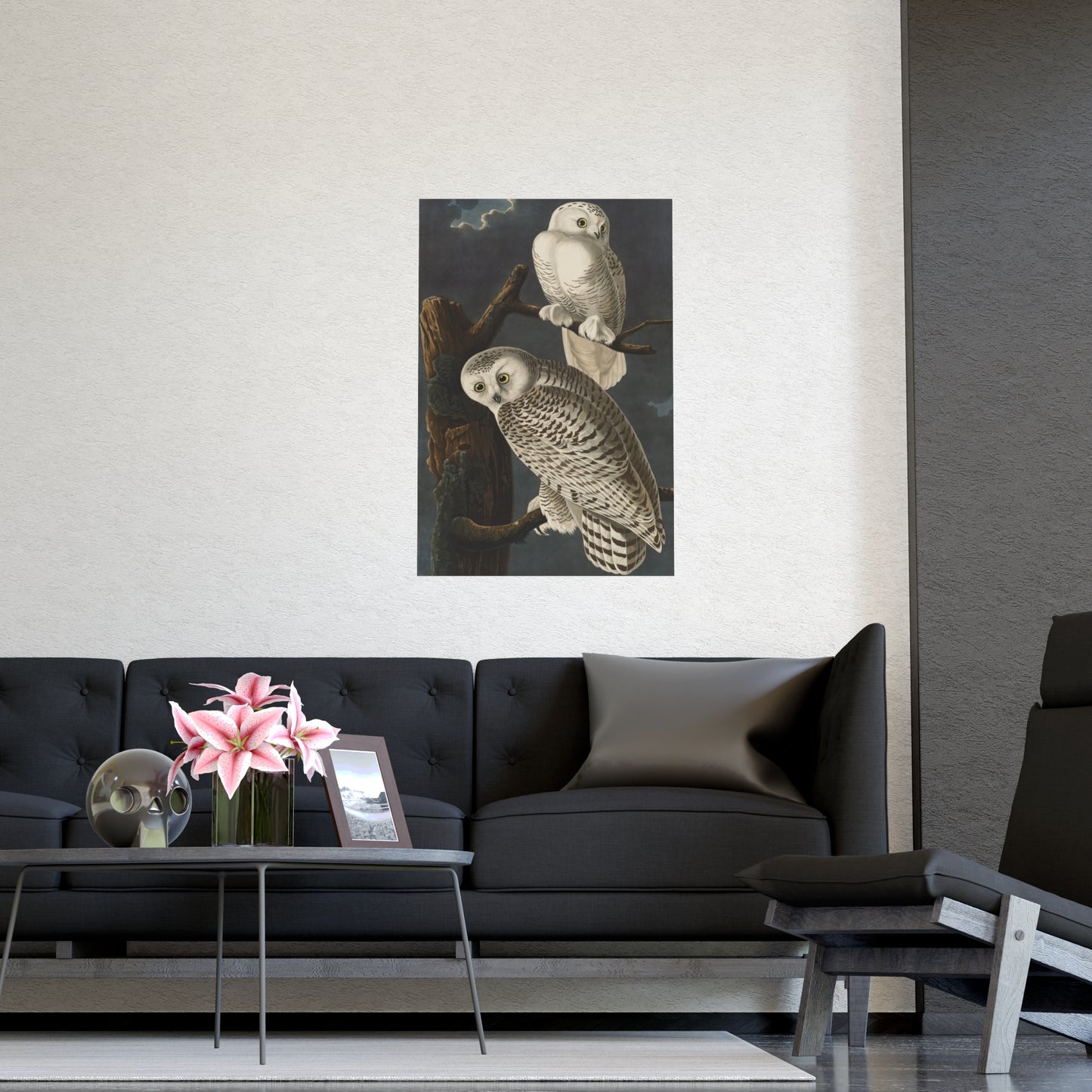 Snowy Owl - Audubon Birds - Fine Art Print