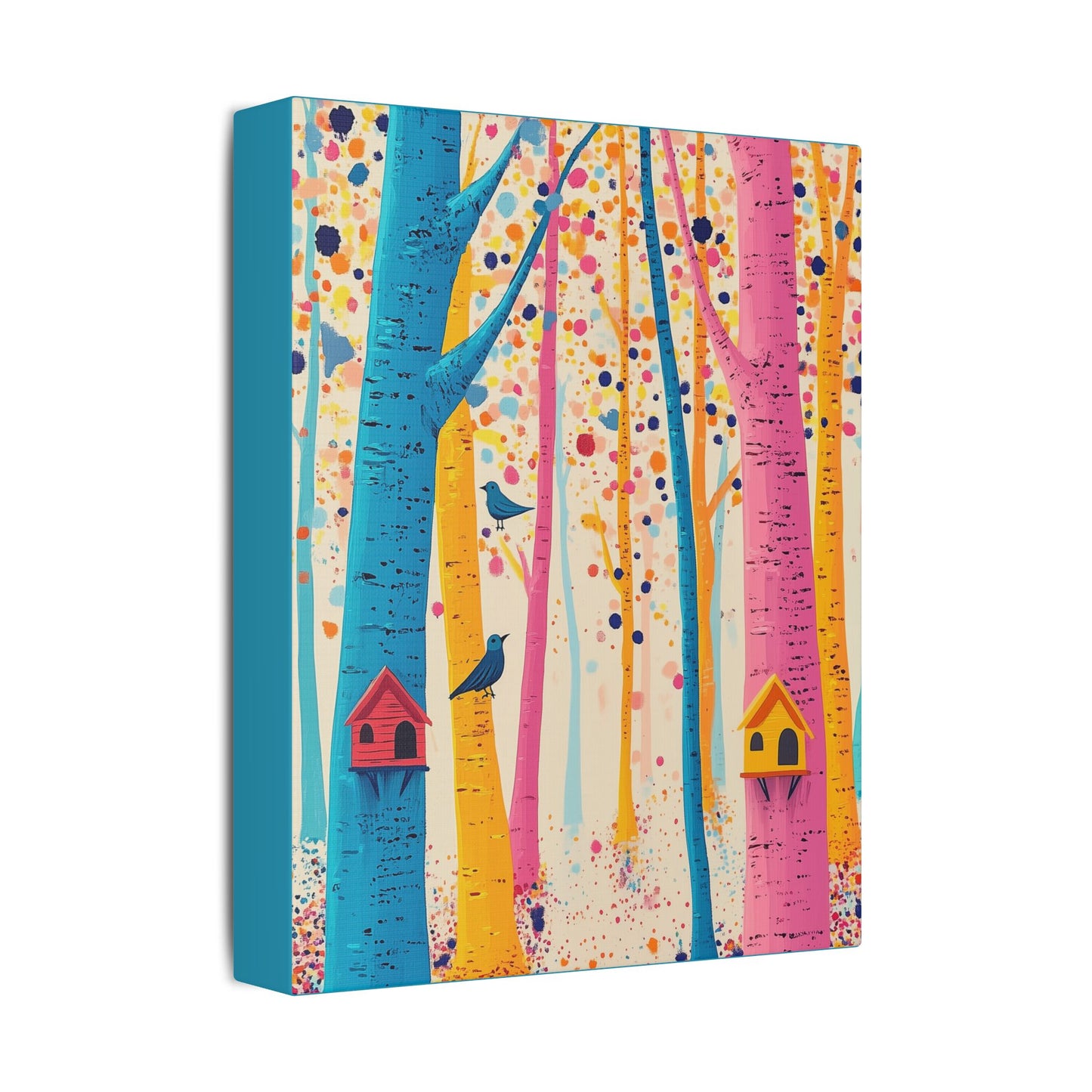 Here for the Birds - Delight in Nature Series - Fine Art Print on Canvas