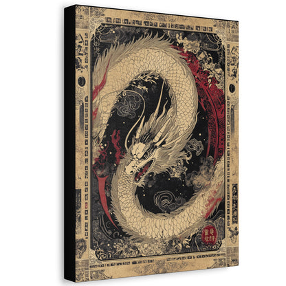 Can't Fight Fate - Dragon Collection -  Fine Art Print on Canvas