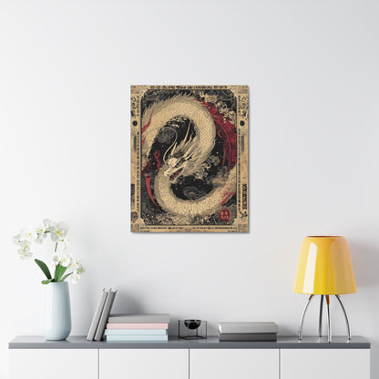 Can't Fight Fate - Dragon Collection -  Fine Art Print on Canvas