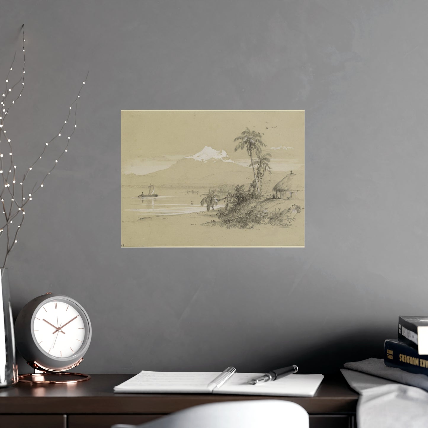 Magdalena River South America - Tropical Landscape Fine Art Poster