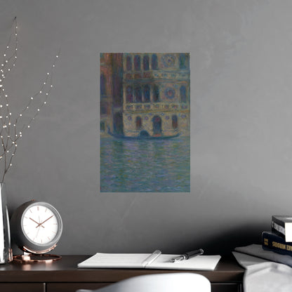 Venice Palazzo Dario - Monet Fine Art Poster