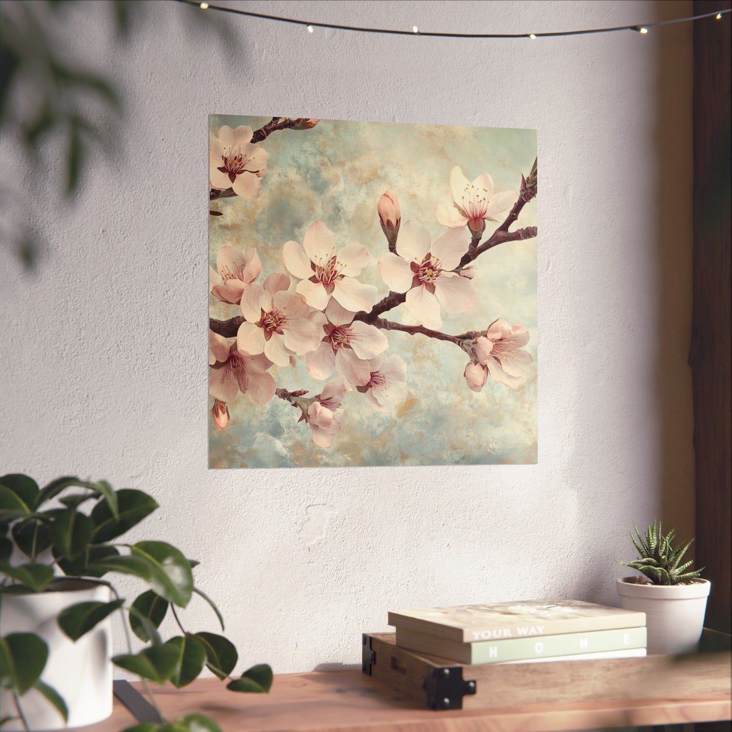 Blossoms Bring Serenity Floral Fine Art Print