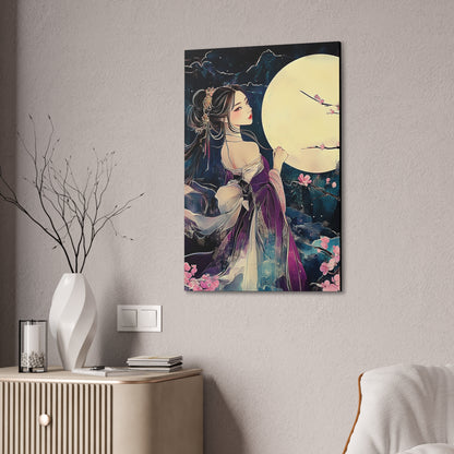 Thinking of You in the Moonlight - Fine Art Print - Wall Art on Canvas
