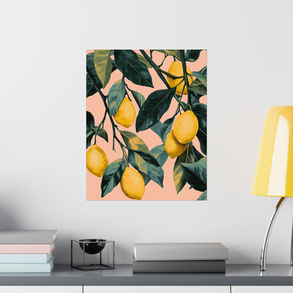 Lovely Lemons Botanical Fine Art Print