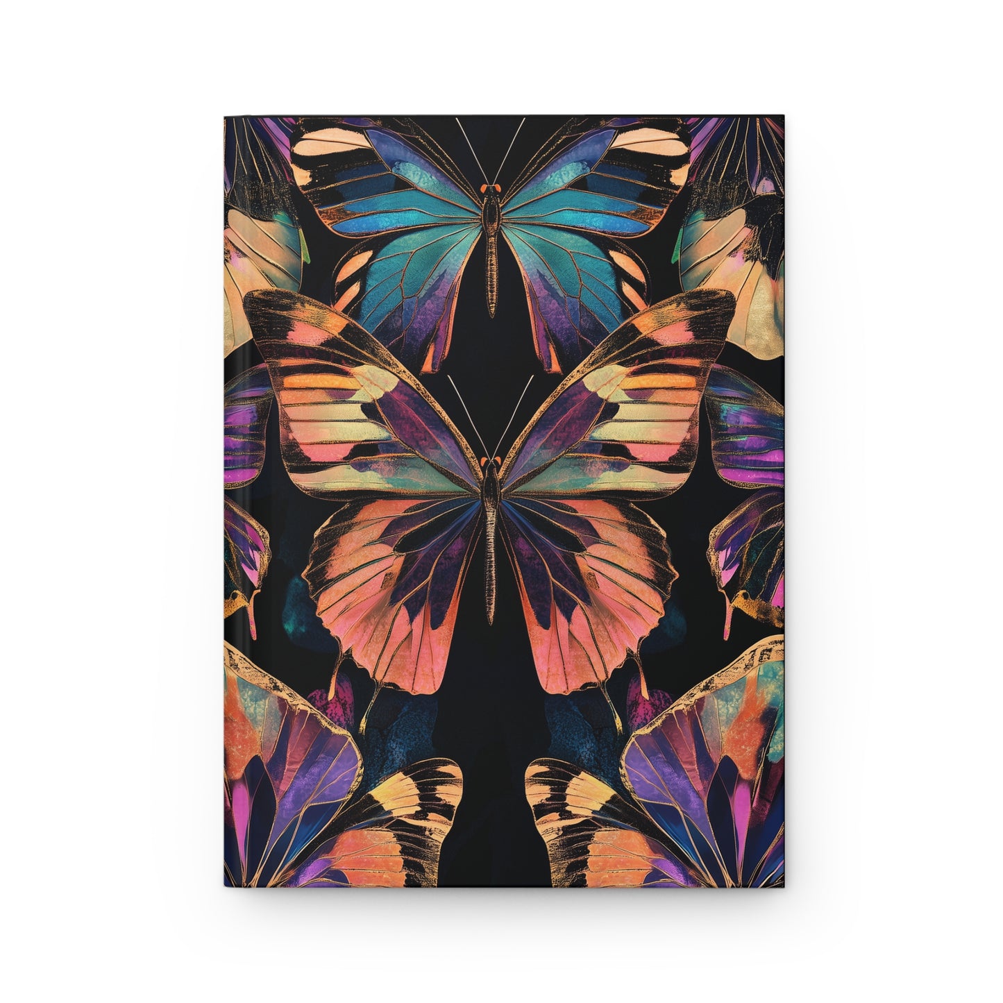 Prismatic Butterfly Art Print Hardcover Journal