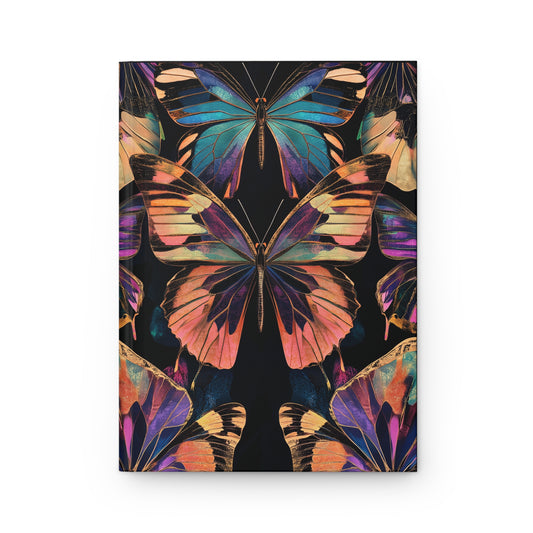 Prismatic Butterfly Art Print Hardcover Journal
