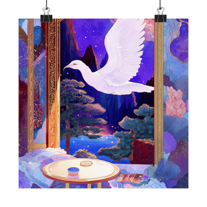 Into the Mystic Dove Messenger Fine Art Print