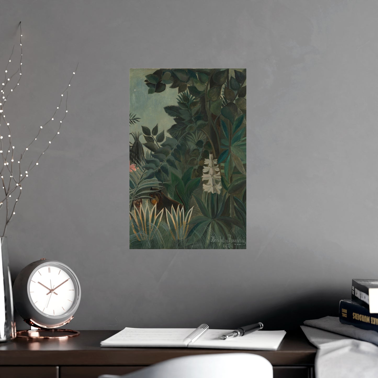 The Equatorial Jungle - Rousseau Tropical Fine Art Poster