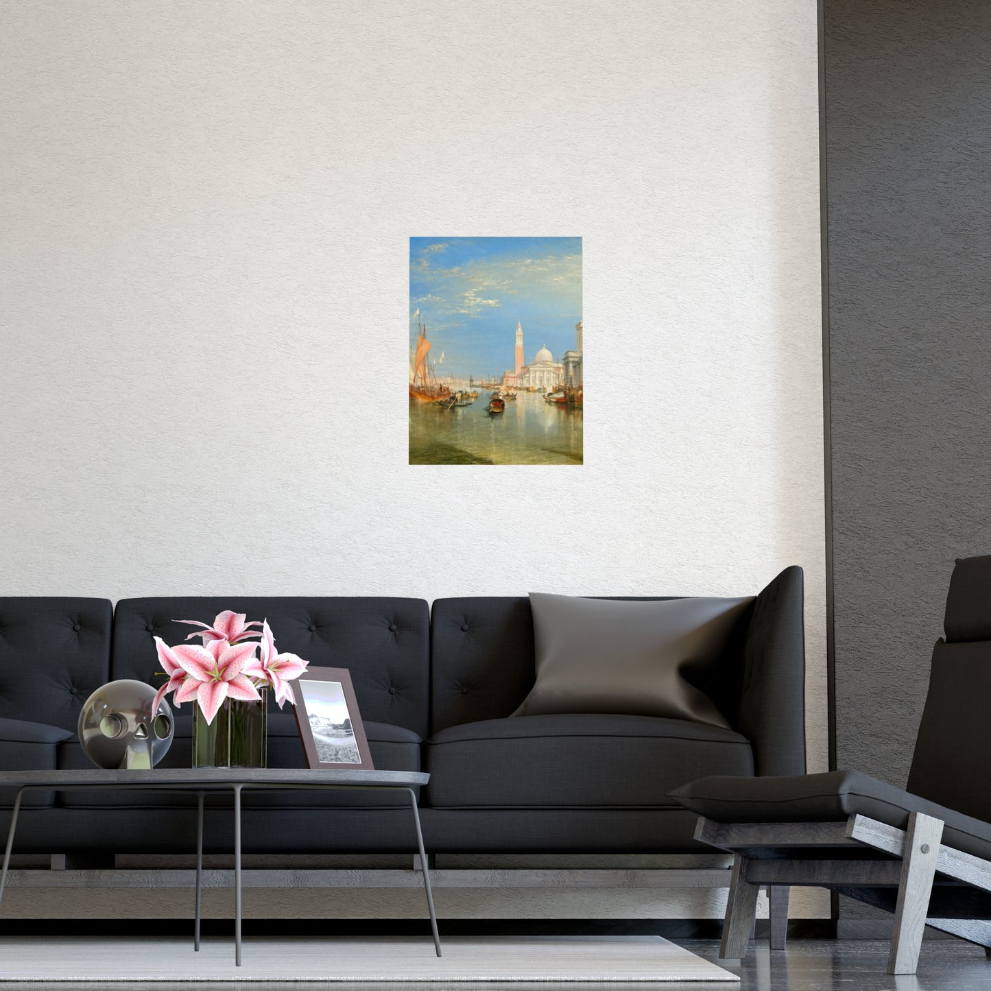 Venice Dogana and San Giorgio Maggiore - Turner Fine Art Poster
