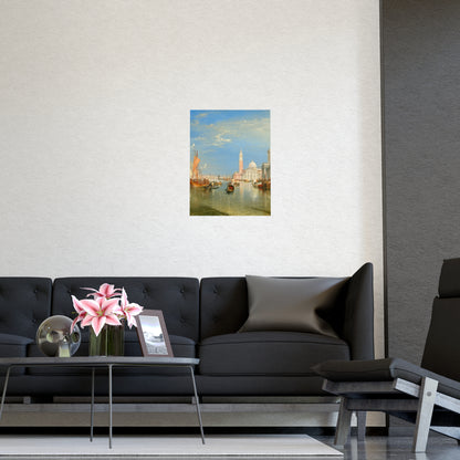 Venice Dogana and San Giorgio Maggiore - Turner Fine Art Poster