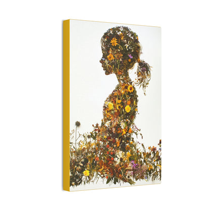 Summers Gone By - Wildflowers Fine Art Print on Canvas