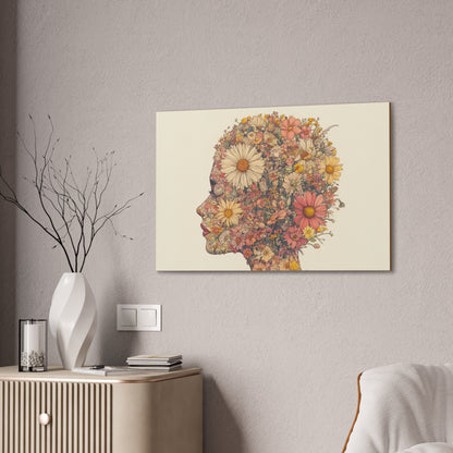 And So She Grew on Canvas