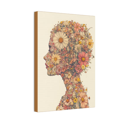 And So She Grew on Canvas